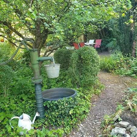 Unser Obervolkacher - Hideaway & Gartenoase Mit Wohlfuehlflair Und Herz Fuer Hunde Appartement
